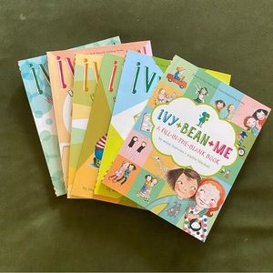 Ivy & Bean Series Six Book Lot Barrows/Blackwell & Fill in the Blank Journal